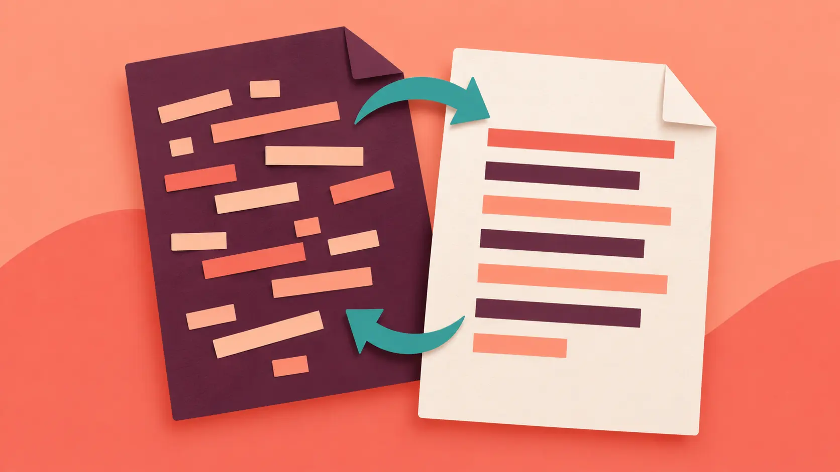 Editorial illustration of Text Normalization for Speech Transcripts.